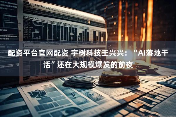 配资平台官网配资 宇树科技王兴兴：“AI落地干活”还在大规模爆发的前夜